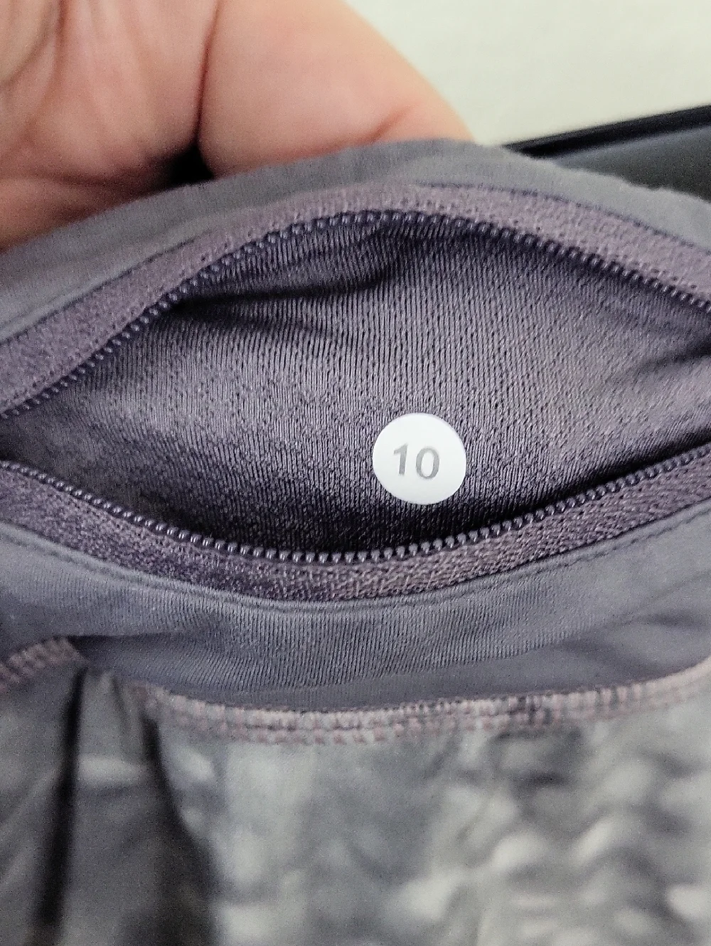 Lululemon Run Speed Skirt Snowy Owl Gray Size 10